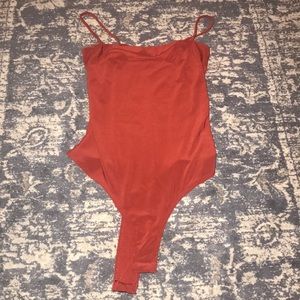Burnt orange one piece